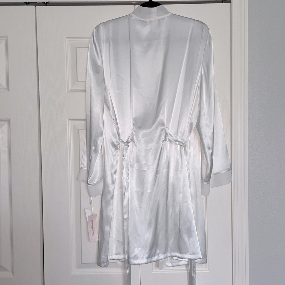Midnight Short Wrap Robe - Picture 5 of 9